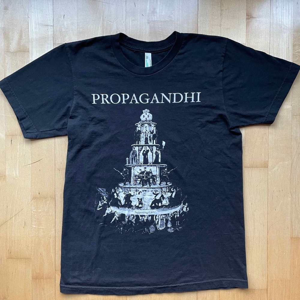 Propagandhi Pyramid Of Capitalism Official T-Shirt